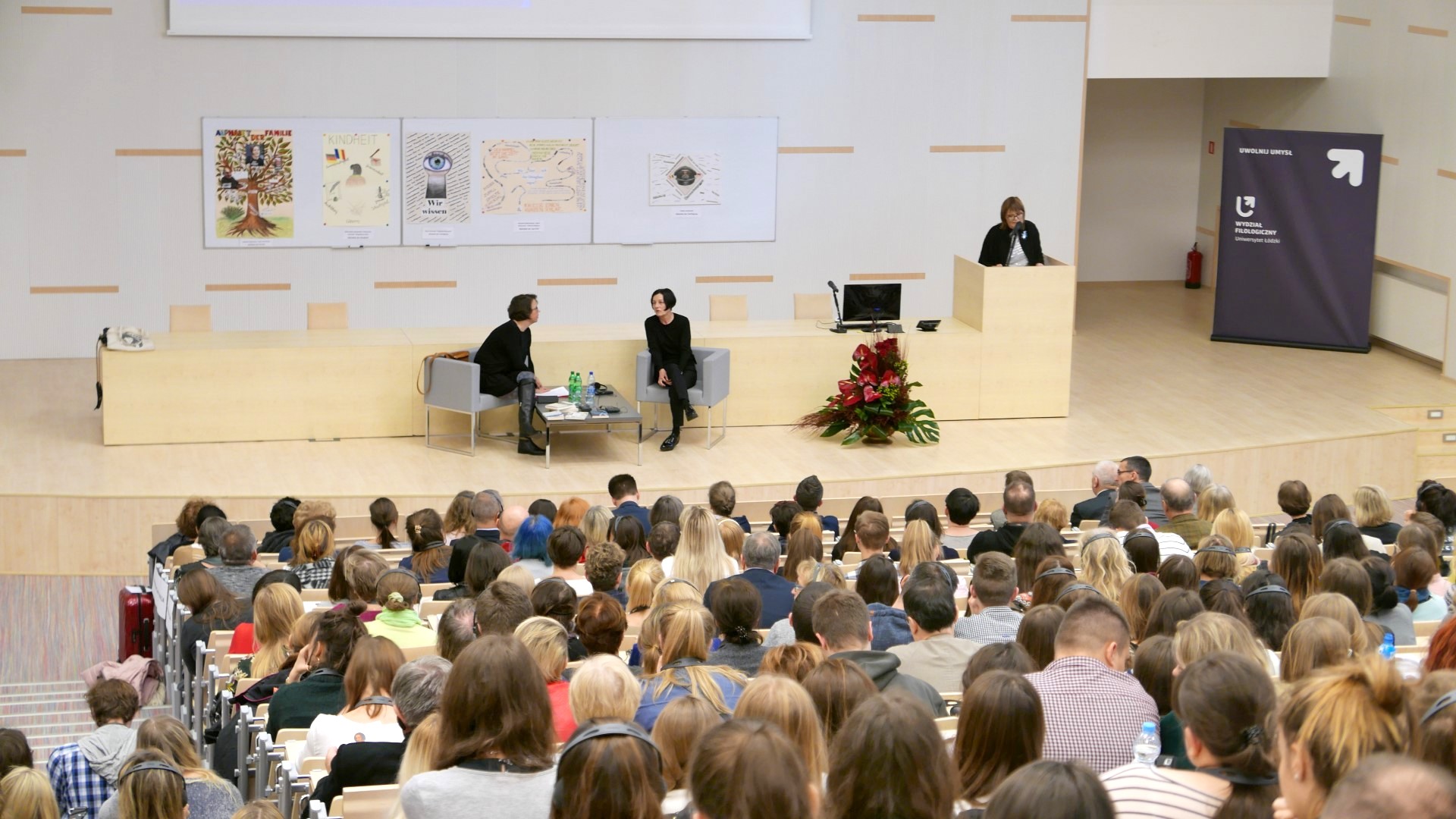  Herta Müller na Wydziale Filologicznym