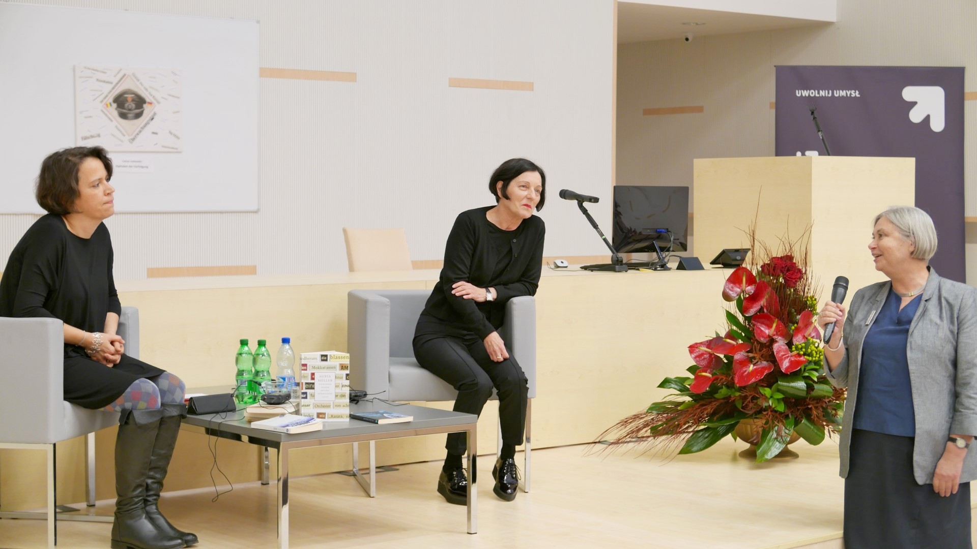  Herta Müller na Wydziale Filologicznym