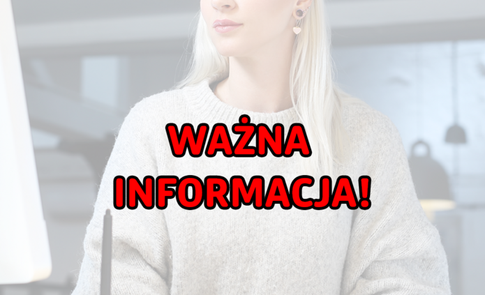 Ikona z napisem "Ważne!"